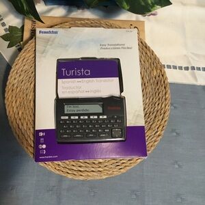 HOST PICK-FRANKLIN TURISTA SPANISH-ENGLISH TRANSLATOR/VISE VERSA/EXTRA /FEATURES